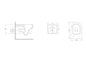 Второе фото. Унитаз подвесной ALCORA Avanti