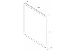 Зеркало Arcos Led 68