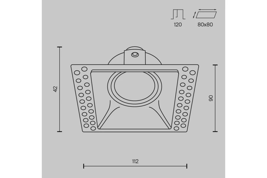 Светильник встраиваемый Downlight Dot (изображение №12)