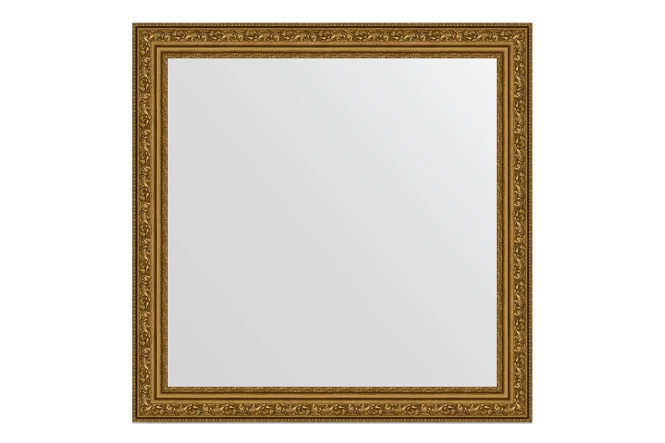 Зеркало в раме Виньетка состаренное золото 56 мм (изображение №6)