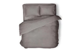 Простыня на резинке Melange Mokko