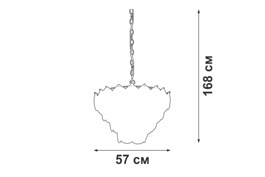 Люстра V52800-8/12+1 (изображение №2)