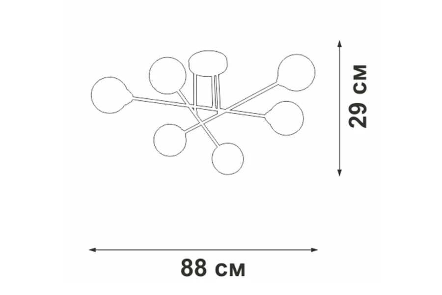 Люстра V3931-8/6PL (изображение №5)