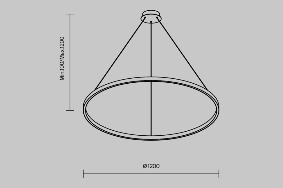 Светильник подвесной MAYTONI Modern Rim (изображение №11)