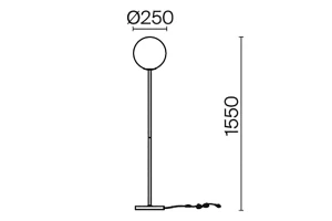 Второе фото. Торшер MAYTONI Ring