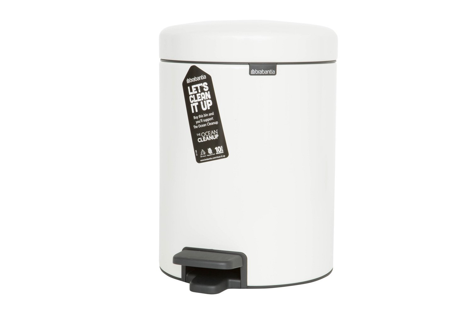 Бак для мусора с крышкой Brabantia New Icon 5 л
