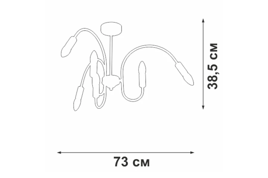 Люстра VITALUCE V3026 (изображение №5)