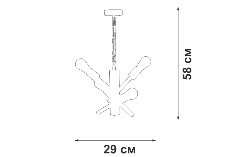 Люстра V3009-1/4 (изображение №2)