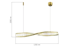 Второе фото. Светильник подвесной Elica