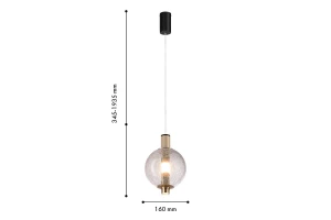 Второе фото. Светильник подвесной FAVOURITE Kolbe