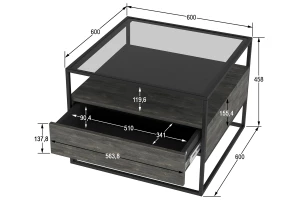 Второе фото. Журнальный стол Эйден