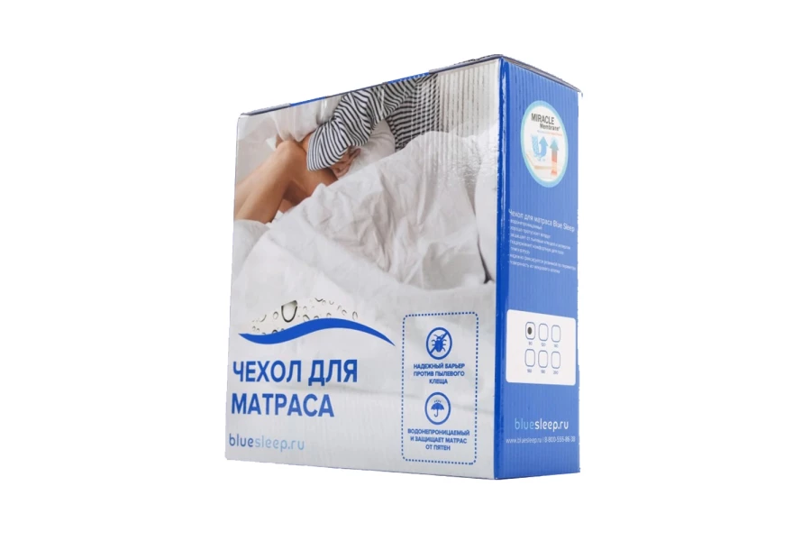 Чехол на матрас Blue sleep 120х200 см (изображение №3)