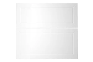 Комплект фасадов для шкафа напольного с 2 выдвижными ящиками Эстель 80х72 см