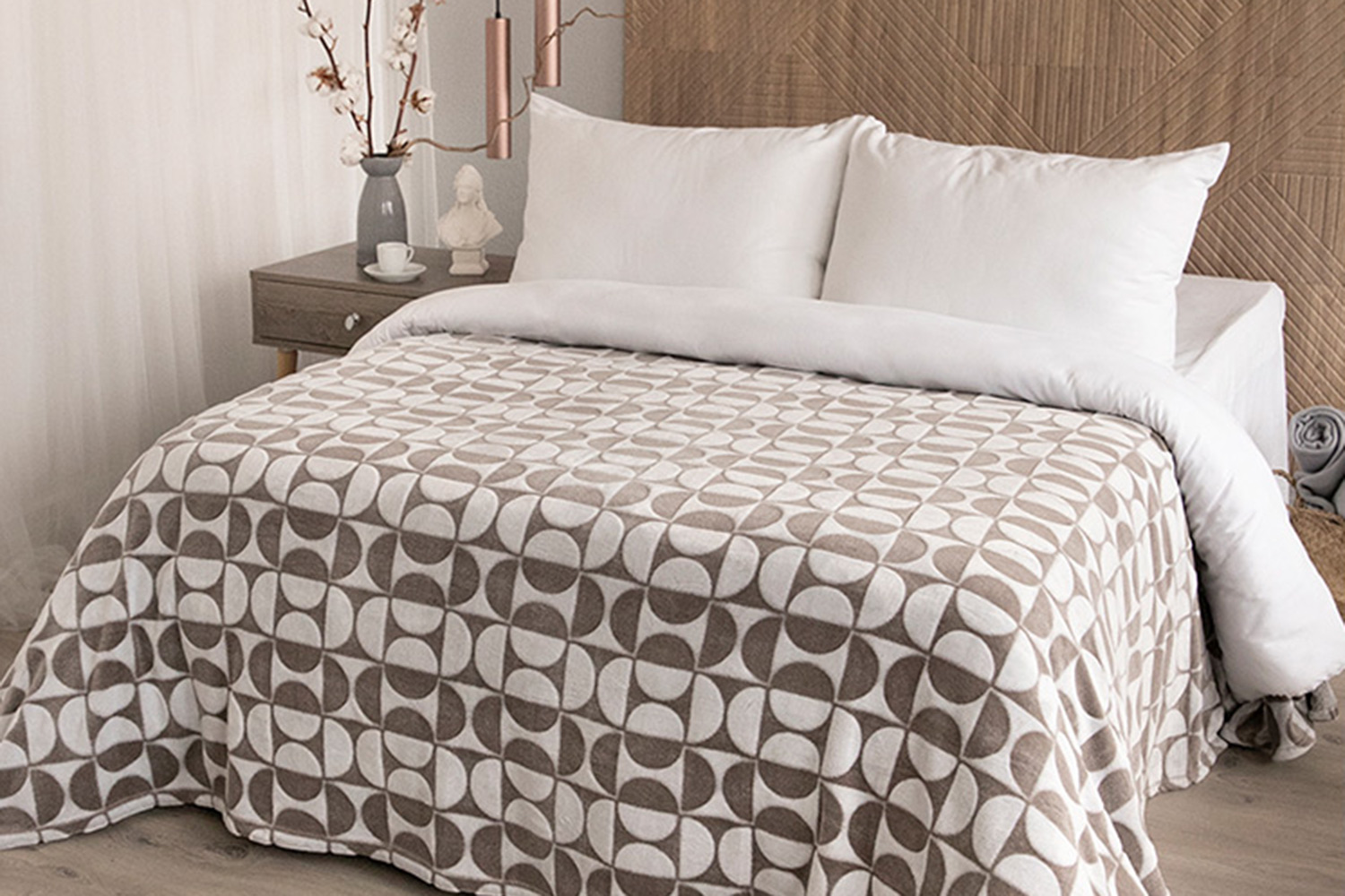 Плед-покрывало Полукруг