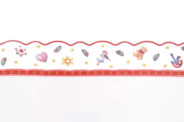 Блюдо сервировочное Toys red