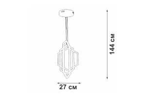 Второе фото. Светильник подвесной V4633-0/3S