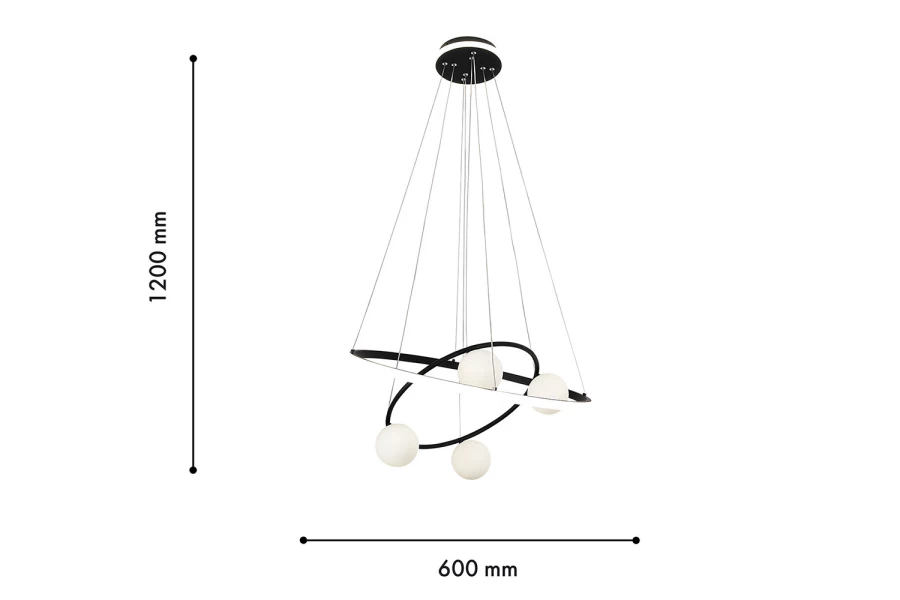 Люстра подвесная LED Orbium (изображение №3)
