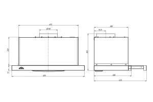 Второе фото. Вытяжка ELIKOR Интегра glass 60П-650-В2Л