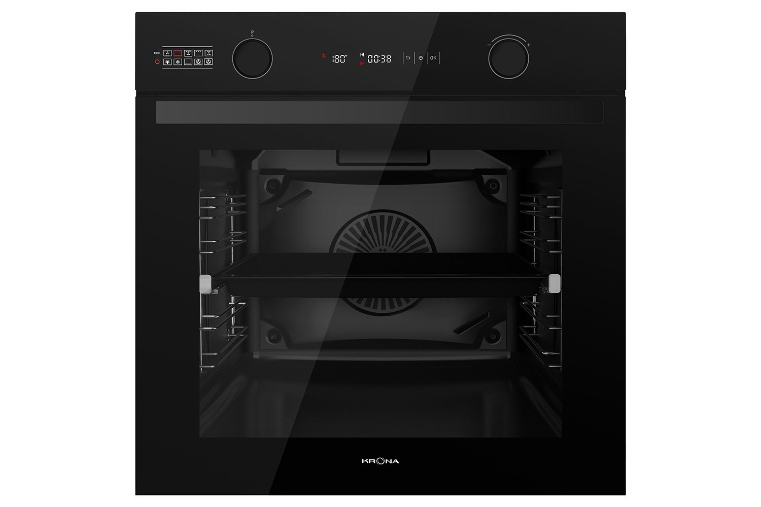 Электрический духовой шкаф KRONAsteel Nero max 60