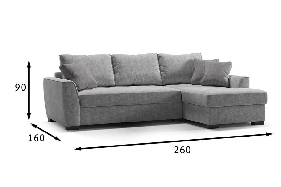 Угловой диван-кровать Като с правым углом (изображение №10)