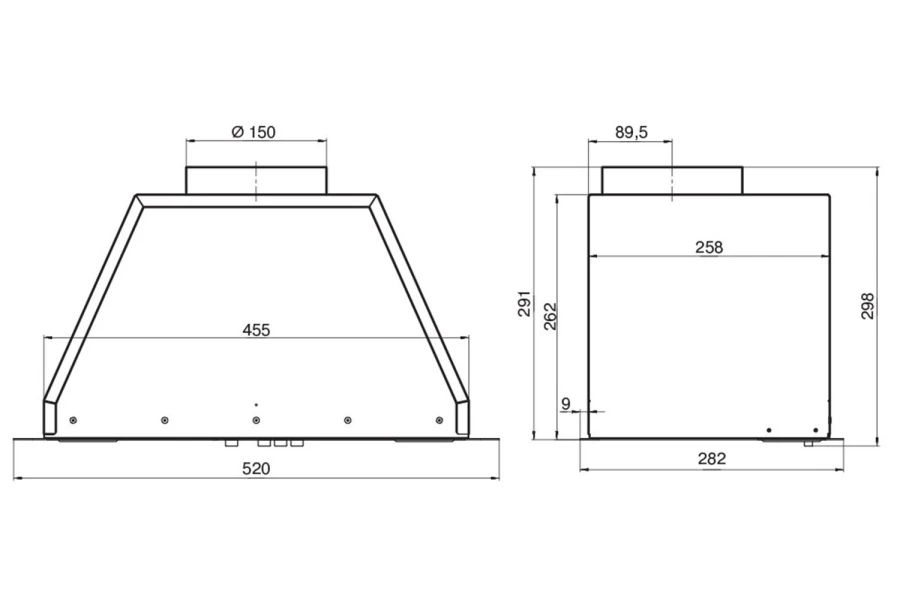 Вытяжка ELIKOR BF5634Q0 (изображение №2)