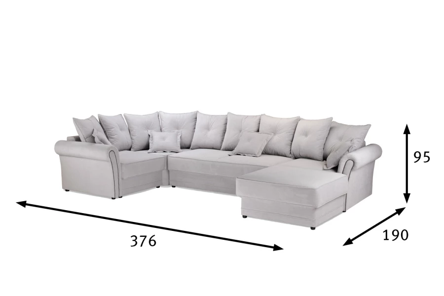 Угловой диван-кровать Мерсер Премиум (изображение №11)
