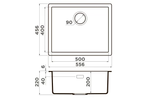 Второе фото. Мойка врезная OMOIKIRI Yamakawa