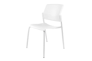 Стул - IKEA MOVIE, 51х81,5х53см, белый, МОВИ ИКЕА