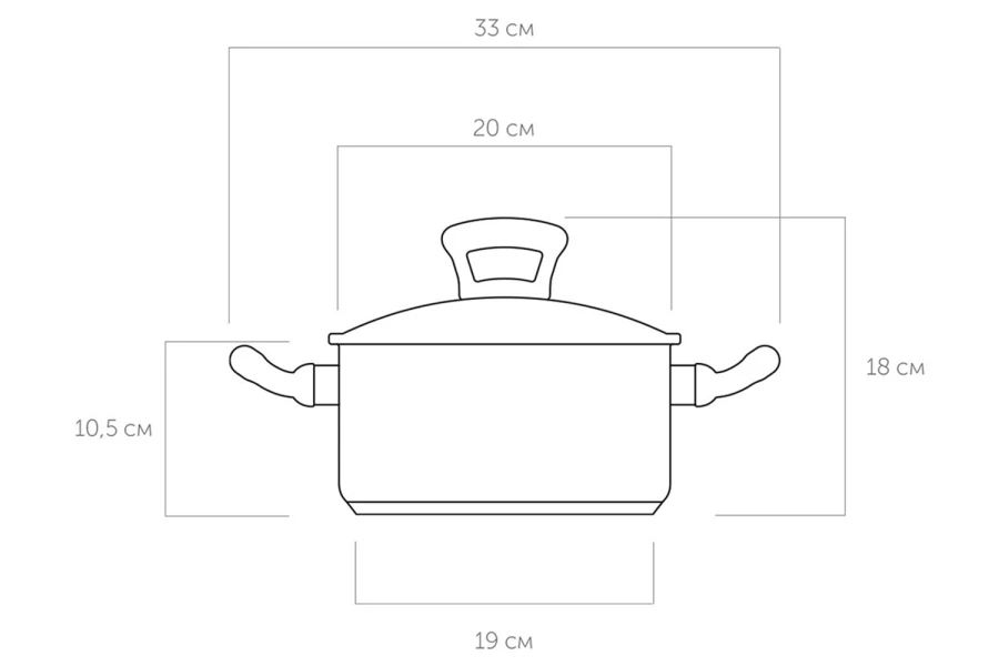 Кастрюля с крышкой NADOBA Vikki (изображение №10)
