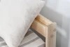 Каркас кровати - аналог IKEA NEIDEN, 200х160 см, натуральное дерево (изображение №4)