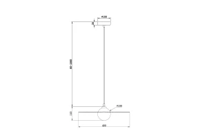 Второе фото. Светильник подвесной FREYA Modern