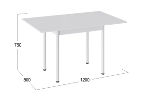 Кухонный стол раздвижной Родос тип 2