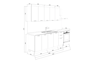 Второе фото. Кухонный гарнитур Бьянка