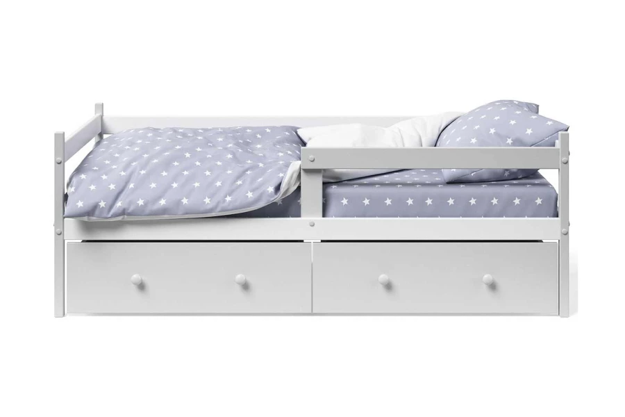 Кровать тахта с бортиком и ящиками Можга (изображение №1)