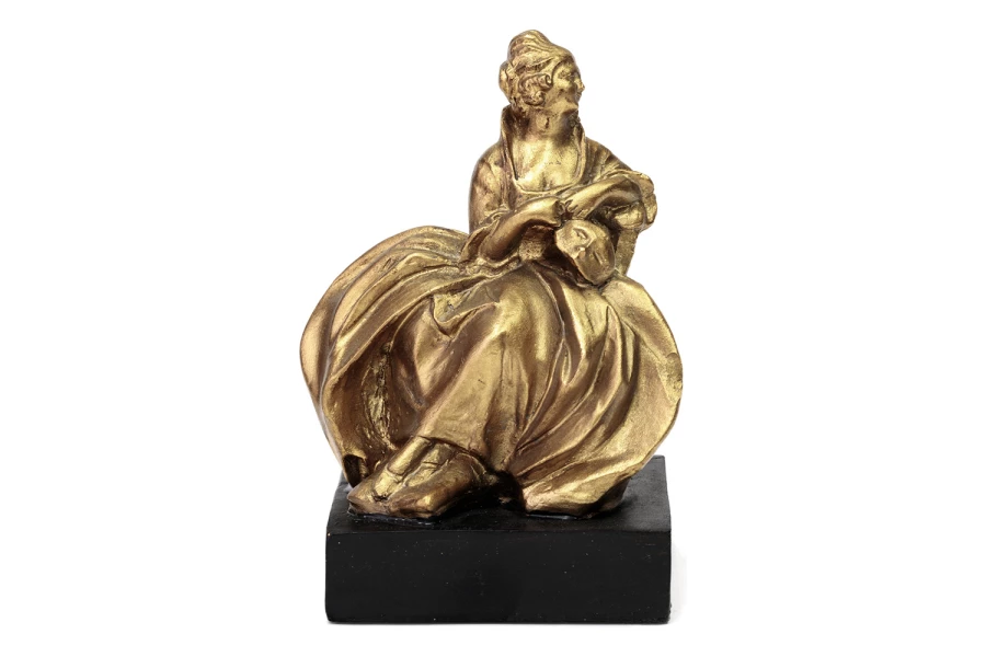 Фигурка Дама в золотом 14 см (изображение №1)