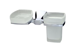 Держатель стакана и мыльницы WasserKRAFT Wern