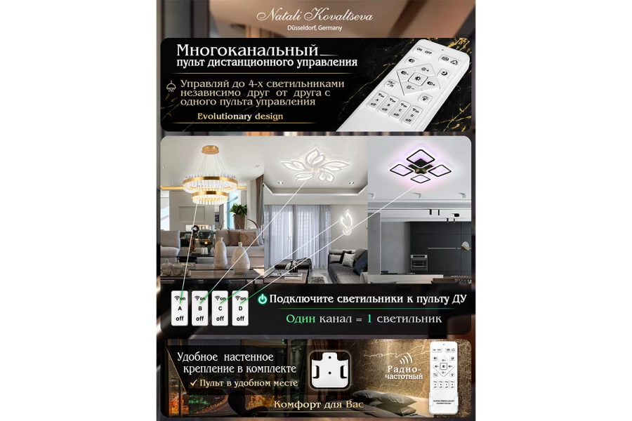 Люстра-нимб Innovation style (изображение №5)