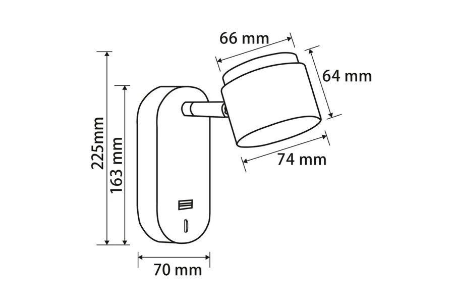 Бра LED FR10004WL 3 кв.м (изображение №6)