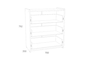 Второе фото. Комод Симпл