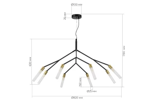 Второе фото. Светильник подвесной Kaito