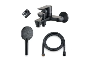 Душевой комплект ORANGE Aristo M19-300 b чёрный