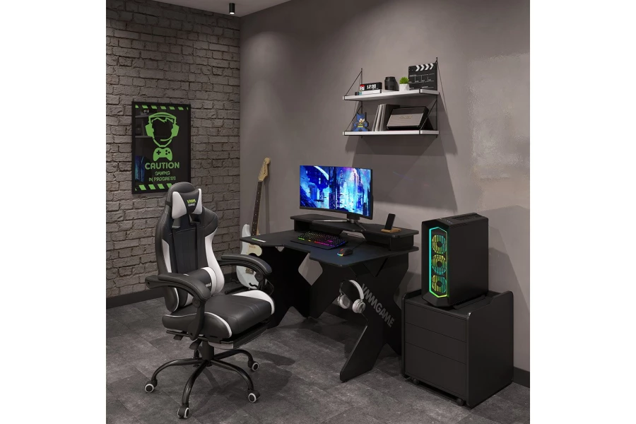 Подставка для монитора и акустической системы VMMGAME Base 120 Dark Black (изображение №3)