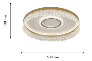 Второе фото. Люстра потолочная LED Lunetta