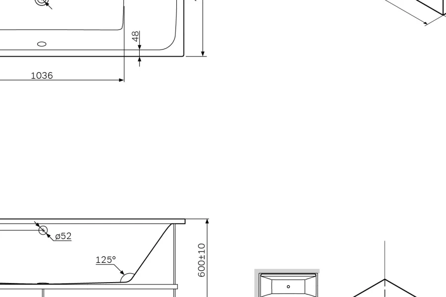 Каркас для ванны AM.PM Inspire V2.0 (изображение №2)
