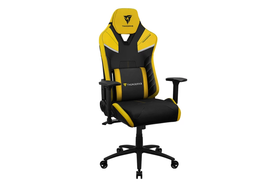 Кресло компьютерное игровое ThunderX3 TC5 Max Bumblebee Yellow (изображение №1)