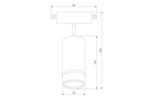 Второе фото. Светильник потолочный Glory
