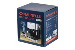 Второе фото. Кофемашина рожковая MAUNFELD MF-724S