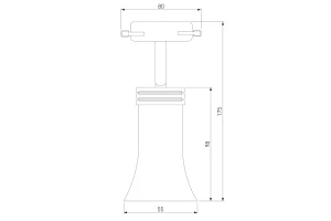 Второе фото. Светильник потолочный Vetro