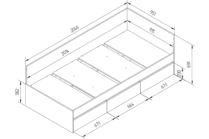 Второе фото. Кровать Сноули