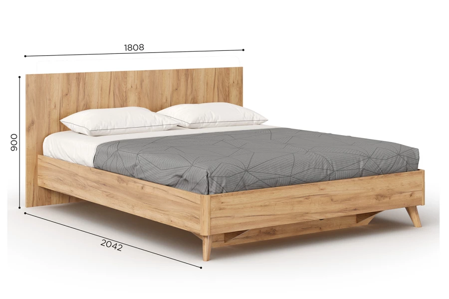 Кровать без подъёмного механизма Марта (изображение №12)